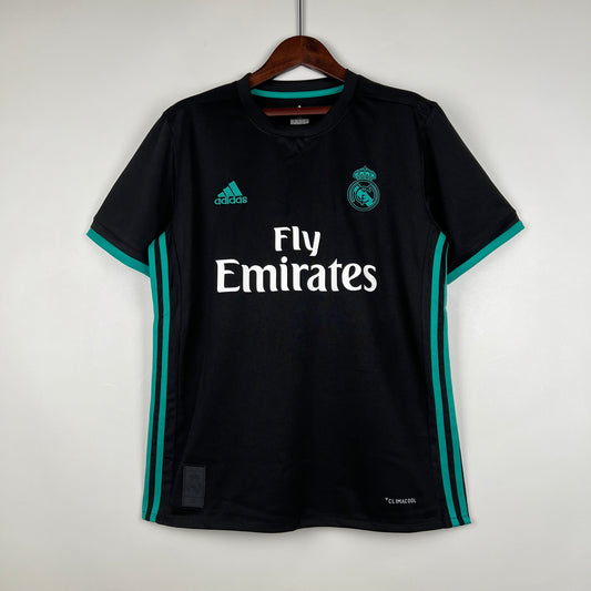 Retro Real Madrid 17/18 Away Jersey- Fan Version